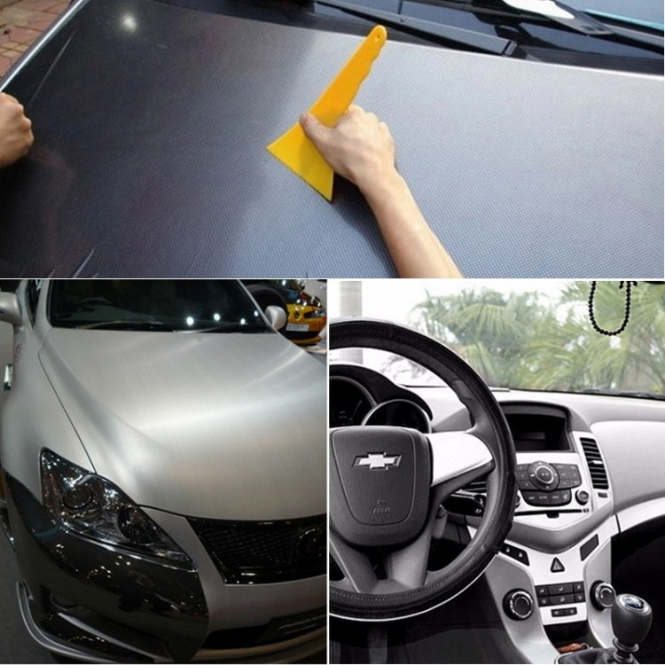 Protective Decoration Car 3D Carbon Fiber PVC Sticker, Size: 152cm(L) x 50cm(W),