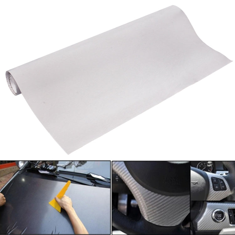 Protective Decoration Car 3D Carbon Fiber PVC Sticker, Size: 152cm(L) x 50cm(W),