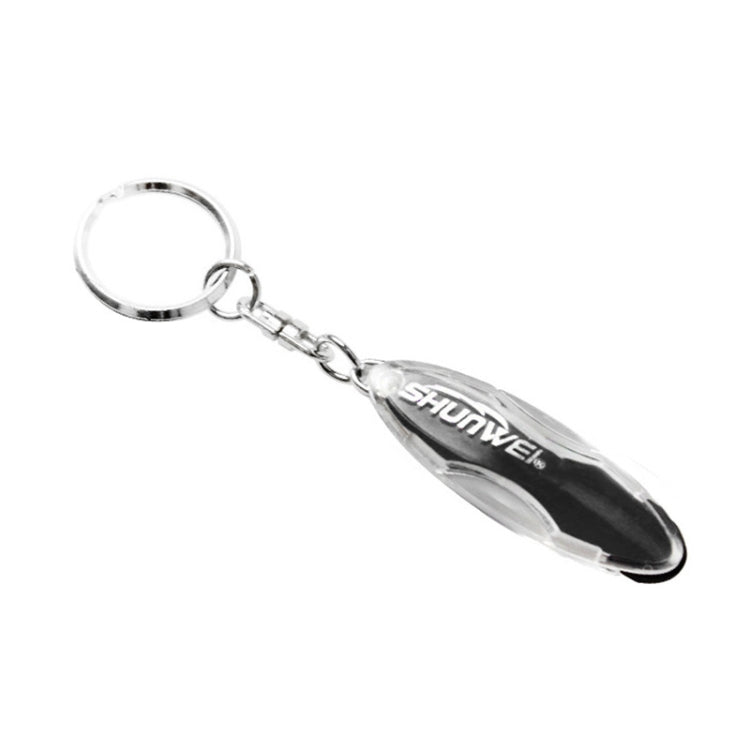 Car Portable Anti-Static Keychain Discharger Static Elimination Key Ring for Car Auto Vehicle (Random Color Delivery)