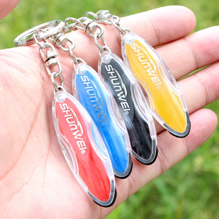 Car Portable Anti-Static Keychain Discharger Static Elimination Key Ring for Car Auto Vehicle (Random Color Delivery)