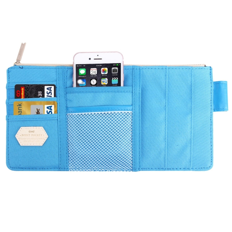 Multi-functional Car Clip Sunvisor Car Storage Bag (Random Color Delivery)