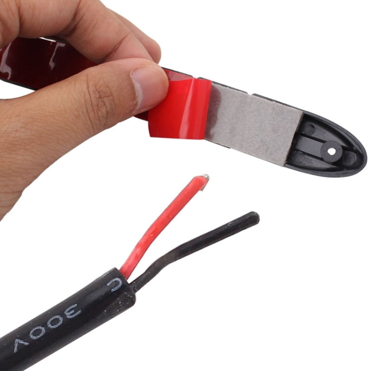 2 PCS 5W 10 LED SMD 5050 Flexible Snake LED Car Daytime Running Lights, DC 12V