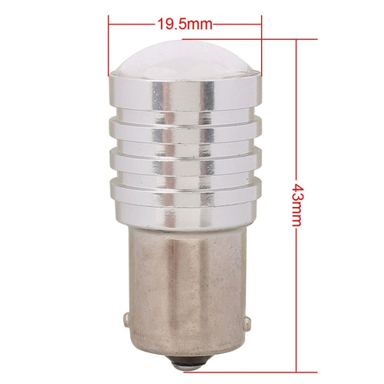 2PCS 1156 5W 300LM White Light 1 CREE LED Car Backup Light Lamp Bulb for Vehicles, DC 12V