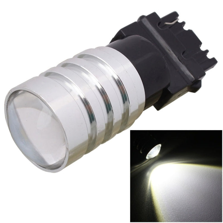 T25 5W 300LM White Light 1 Cree LED Car Brake Light Lamp Bulb for Vehicles, DC 12-24V
