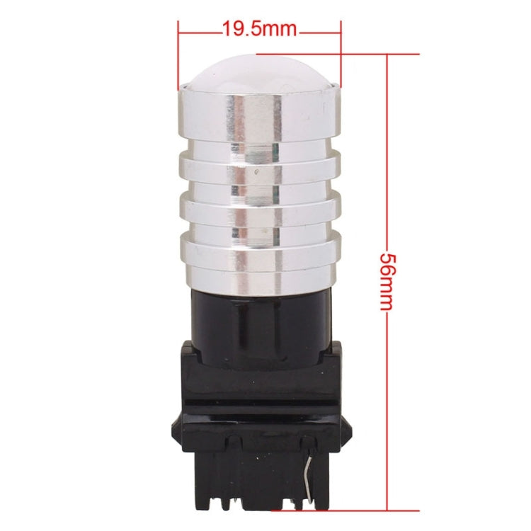 T25 5W 300LM White Light 1 Cree LED Car Brake Light Lamp Bulb for Vehicles, DC 12-24V