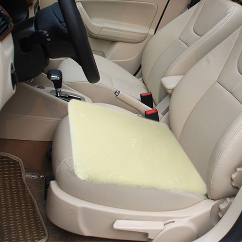 Warm Plush Car Seat Cover Car Cushion Saddle, Size: 48cm x 48cm