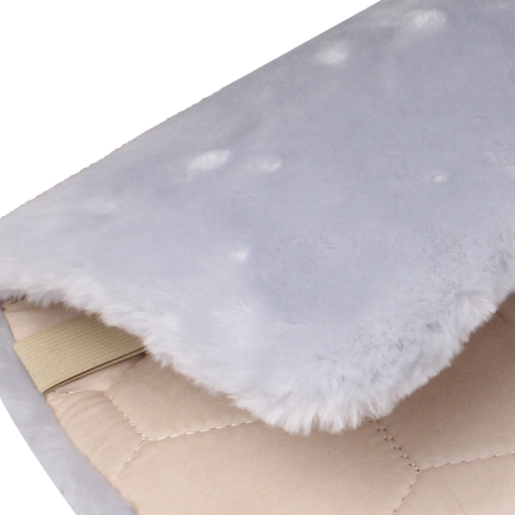Warm Plush Car Seat Cover Car Cushion Saddle, Size: 48cm x 48cm