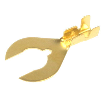 100pcs 5.0mm DIY Spade Terminal Connectors, Cable size: 1-2.5mm2 (100pcs in one packaging, the price is for 100pcs)