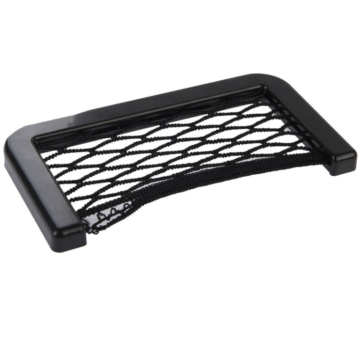 Car Net Pockets 12cm x 6cm Automotive Storage String Bag with Adhesive