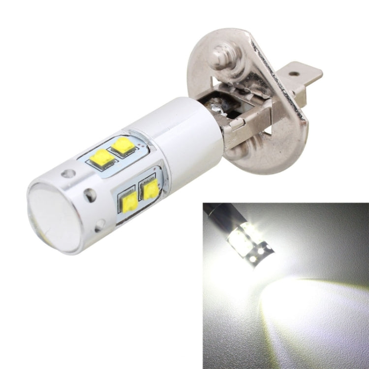 MZ H1 50W 2500LM 6500K White Light 10 XT-E LED Car Front Fog Lamp, DC12-24V(Silver)