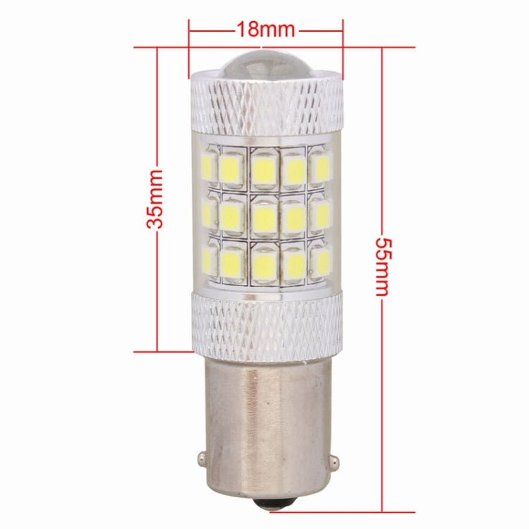 1156/BA15S 8W 420LM White Light 42 LED 2835 SMD Car Brake Light Steering Light Bulb, DC 12V