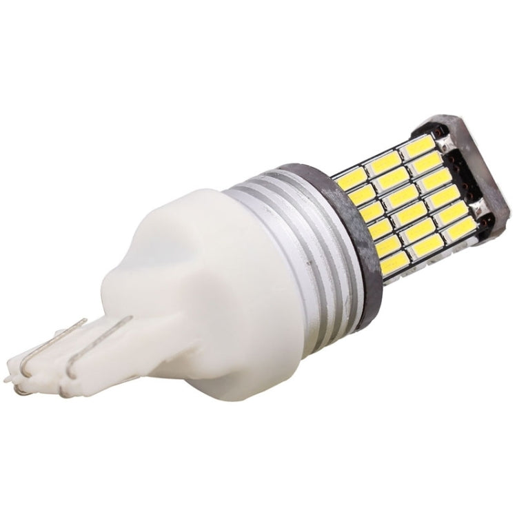 2 PCS T20 W21/5W 7443 9W 450LM White Light 45 LED 4014 SMD Car Brake Light Rear Driving Lamp Bulb, DC 12V