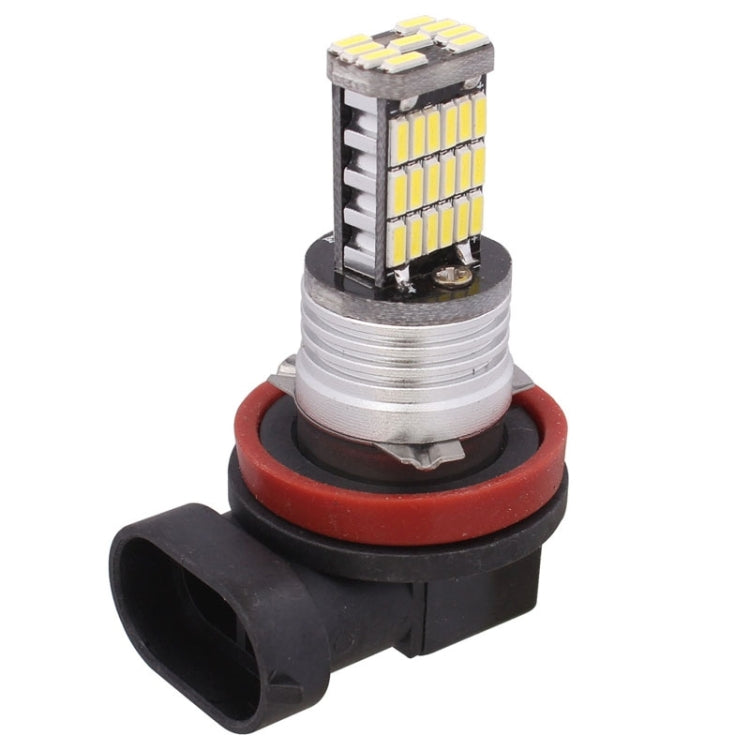 2 PCS H11 9W 450LM White Light 45 LED 4014 SMD Car Brake Light Fog Lights Bulb, DC 12V