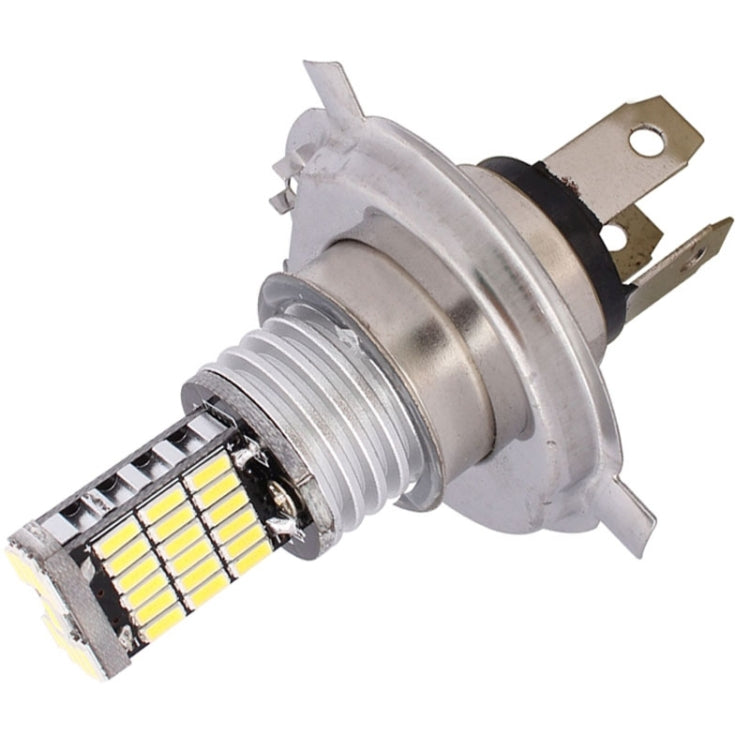 2 PCS H4 9W 450LM White Light 45 LED 4014 SMD Car Headlights Daytime Running Light Bulb, DC 12V