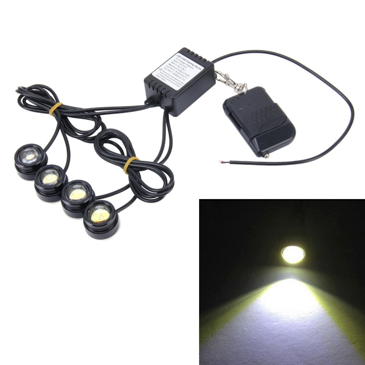 Waterproof 1 x 4 DIY Rogue Eagle Eye Lights with Remote Control