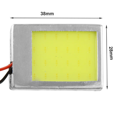 9W White Light LED Car Interior Lamp with T10 Dome + BA9S Festoon Adapter