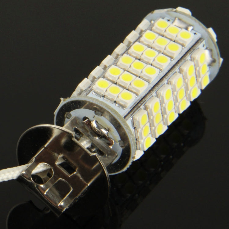 H3 White 102 LED 3528 SMD Car Signal Light Bulb, DC 12V