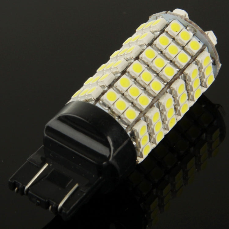 7443 White 120 LED 3528 SMD Car Signal Light Bulb, DC 12V