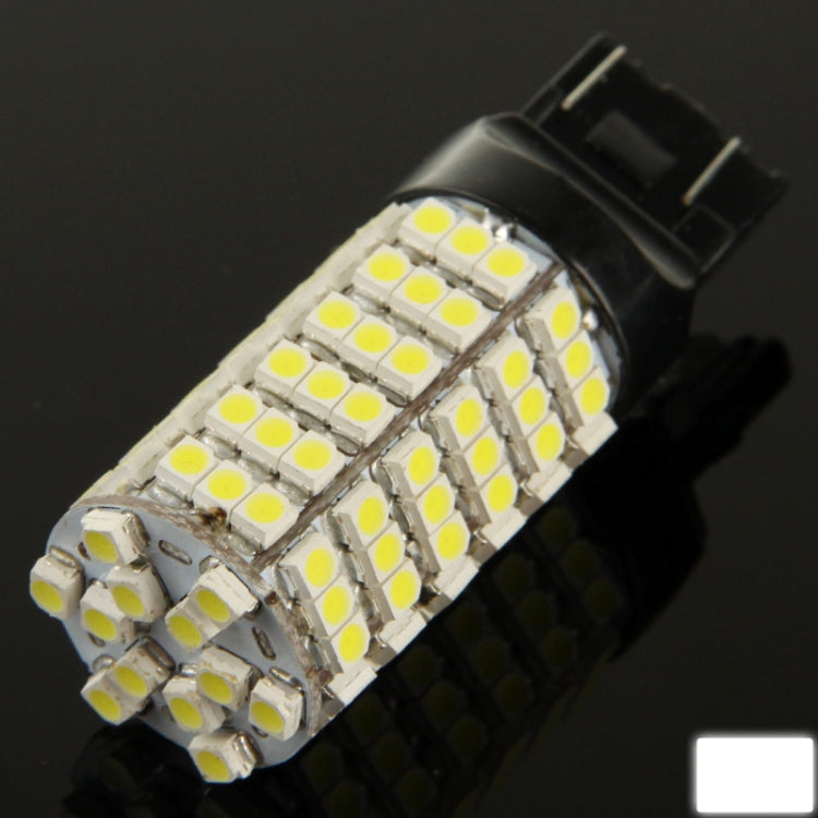 7443 White 120 LED 3528 SMD Car Signal Light Bulb, DC 12V