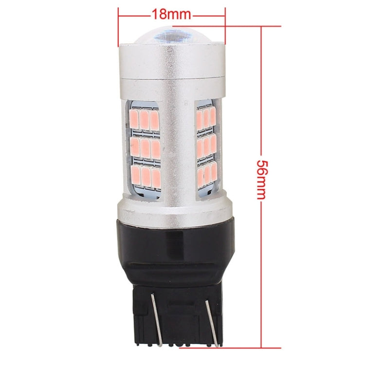 MZ T20 6W 30 LED SMD 2835 Pink 2 Wires Light Decode Car Brake Light Daytime Running Light, Constant Current, DC 12-24V