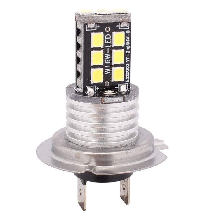 2 PCS H7 3W White LED 300LM SMD 2835 Car Rear Fog Lamp / Backup Light for Vehicles, DC 12V
