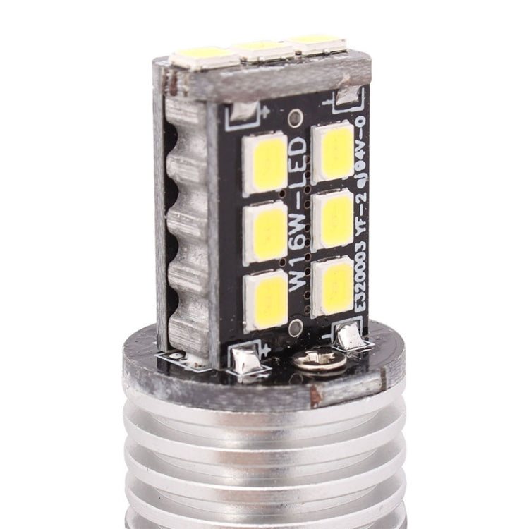 2 PCS H8 3W White LED 300LM SMD 2835 Car Rear Fog Lamp / Backup Light for Vehicles, DC 12V
