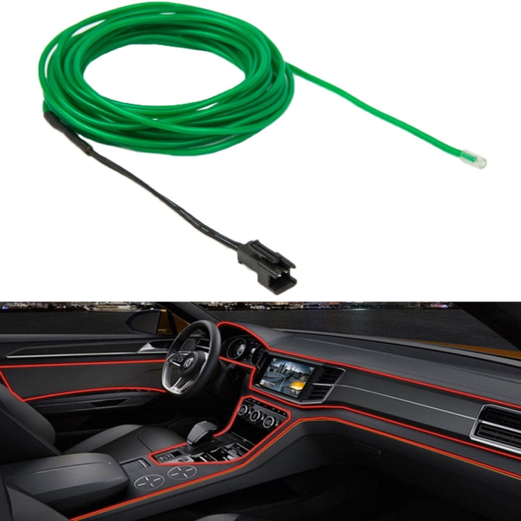 Waterproof Round Flexible Car Strip Light with Driver for Car Decoration, Length: 5m
