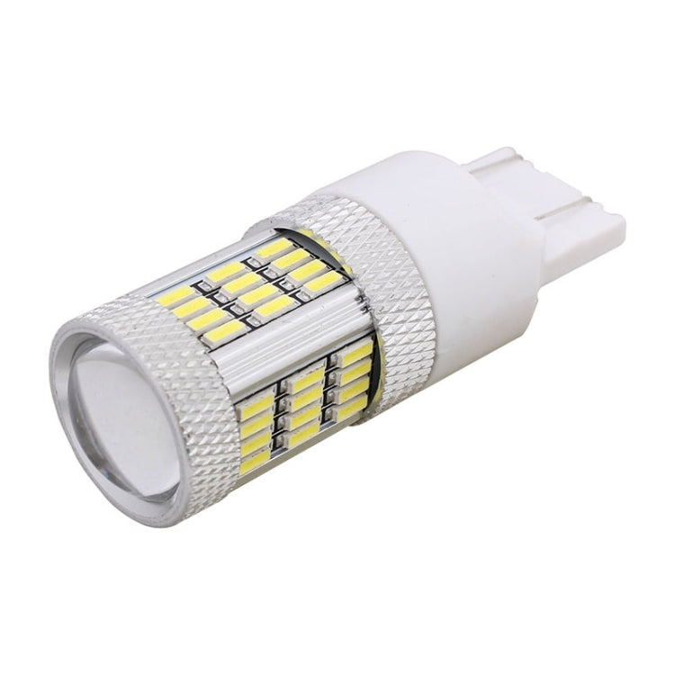 2PCS T20 W21/5W 7443 10W 540LM White Light 54 LED 4014 SMD Car Brake Light Rear Driving Lamp Bulb, DC 12V