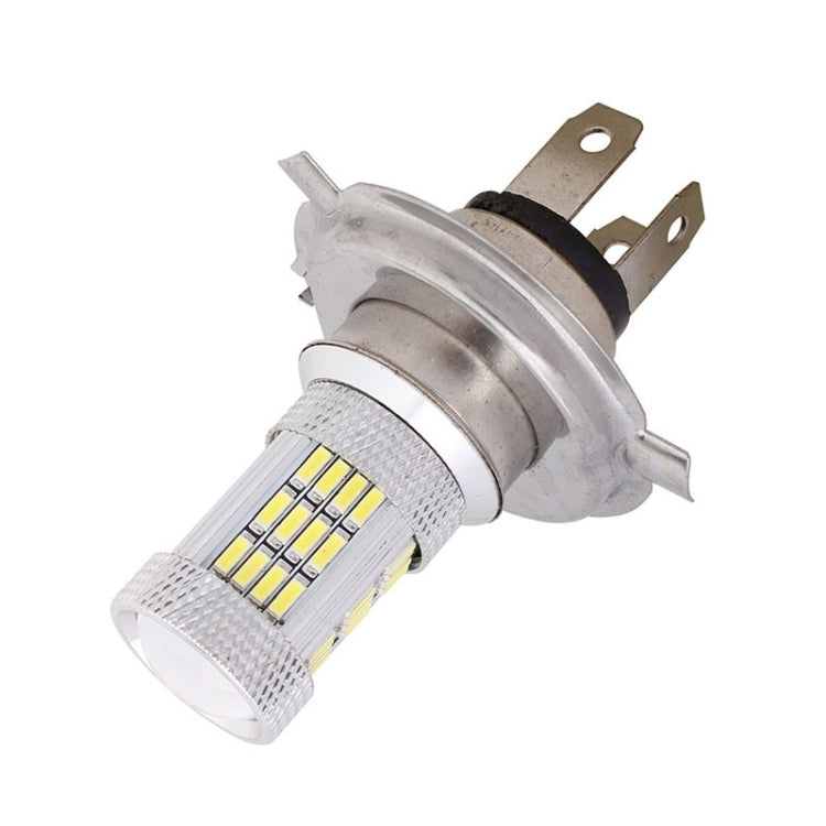 2PCS H4 P43T 10W 540LM White Light 54 LED 4014 SMD Car Headlights Fog Lights Bulb, DC 12V