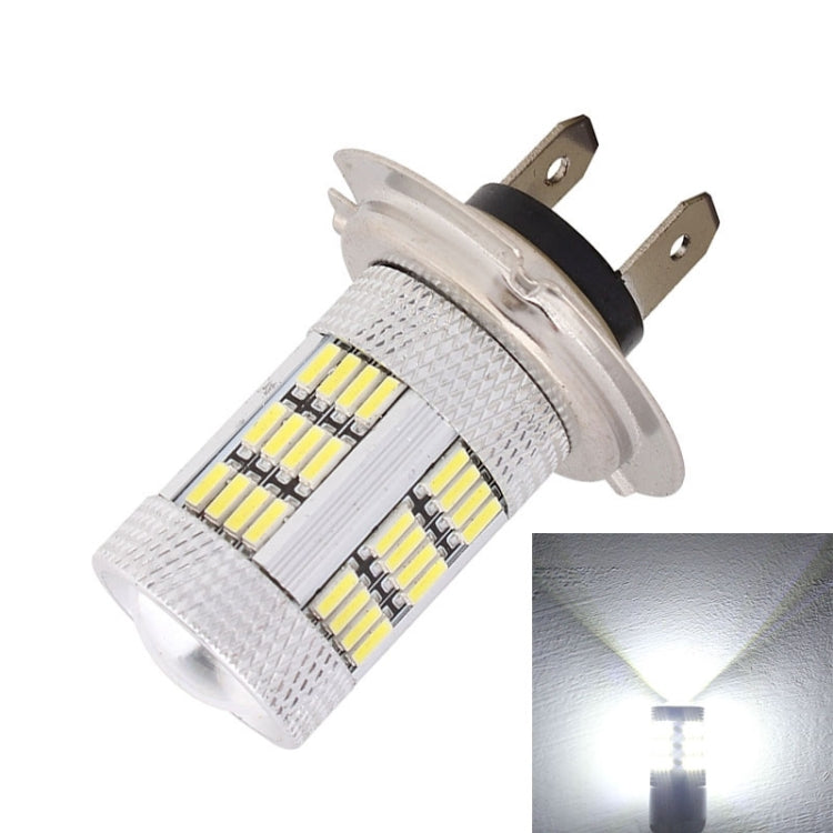 2PCS H7 HB3 10W 540LM White Light 54 LED 4014 SMD Car Brake Light Fog Lights Bulb, DC 12V