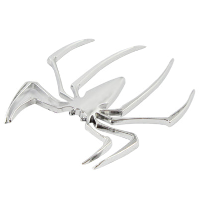 Metal Spider Style Chrome Badges(Silver)