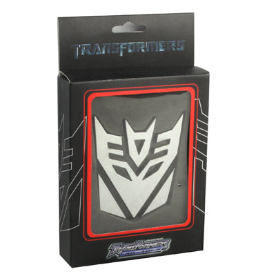 Transfromers Style Chrome Badge