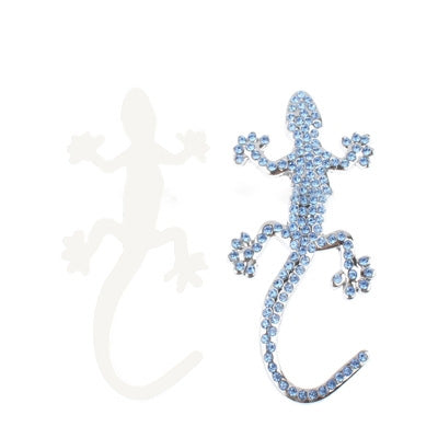 Diamond Gecko Style Chrome Badges(Silver)