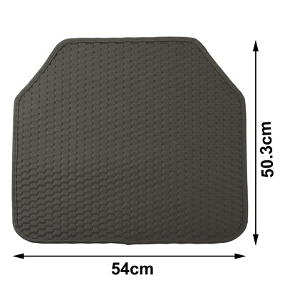 Environmental Non-slip Silicone Car Mats Set(Grey)