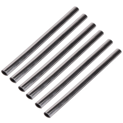6pcs Chrome Trims Chromed Edge Decoration for Car(Silver)