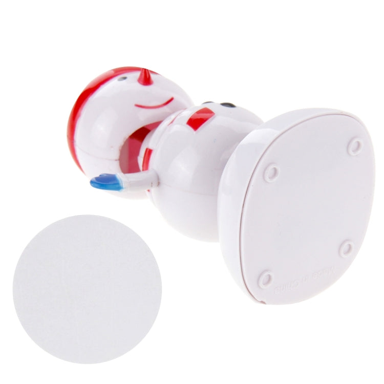 Solar Powered Bobble Head Dancing Toy Car Decoration Ornament Merry Christmas Lovely Snow Man