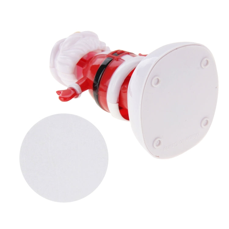 Solar Powered Bobble Head Dancing Toy Car Decoration Ornament Merry Christmas Santa Claus