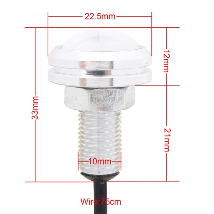 2 PCS 22.5mm 1.5W 150LM