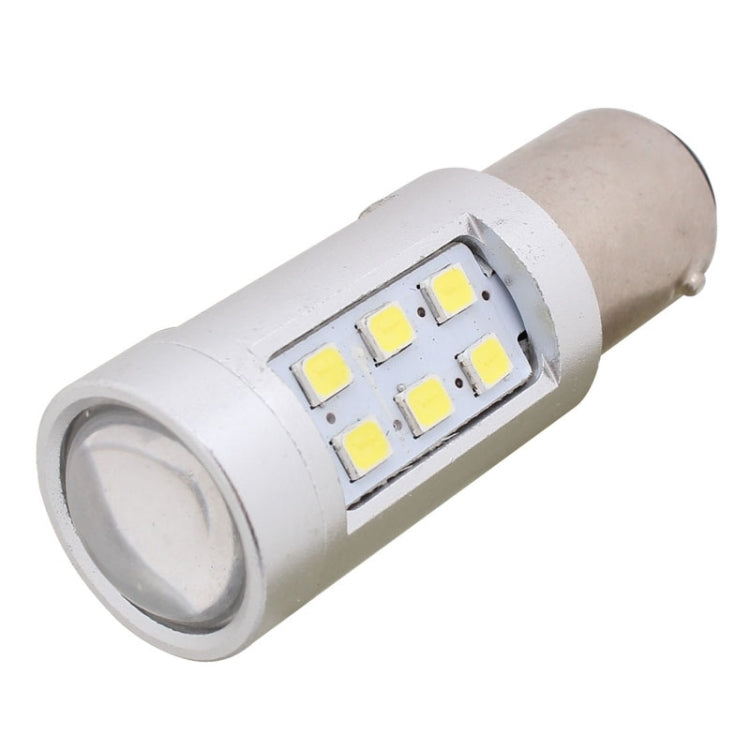 2PCS 1157/BAY15D 4.2W 630LM White Light 21 LED 2835 SMD Car Brake Light Steering Light Bulb, DC 12V