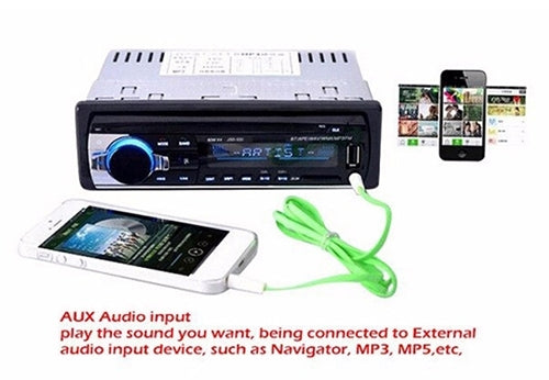 JSD-520 Car MP3 Player with Remote Control, Support FM, BT, USB / SD / MMC