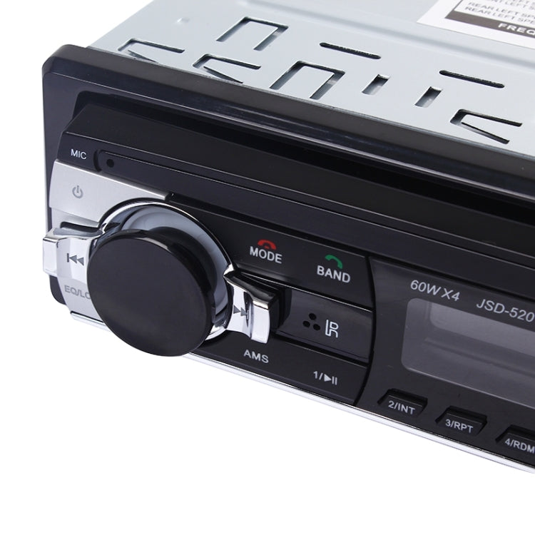 JSD-520 Car MP3 Player with Remote Control, Support FM, BT, USB / SD / MMC