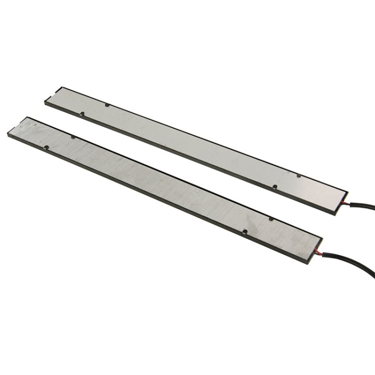 2 PCS DC 12V COB DRL LED White Light Car Daytime Running Lights, Length: 20.5cm