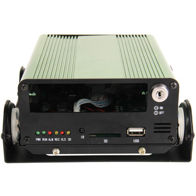 4-CH Car Digital Video Recorder Kit with 4 x 2.8mm Lens 1 / 3 inch Sony 420TVL Waterproof / IR Car CCD Camera, Support USB / SD / 2.5 inch SATA HDD (Built in GPS Module)