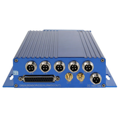 4-CH H.264 RJ45 IR Car Digital Video Recorder, Support CIF / HD1 / D1 Video Playback / G-sensor / SD Card / GPS Module / 3G function