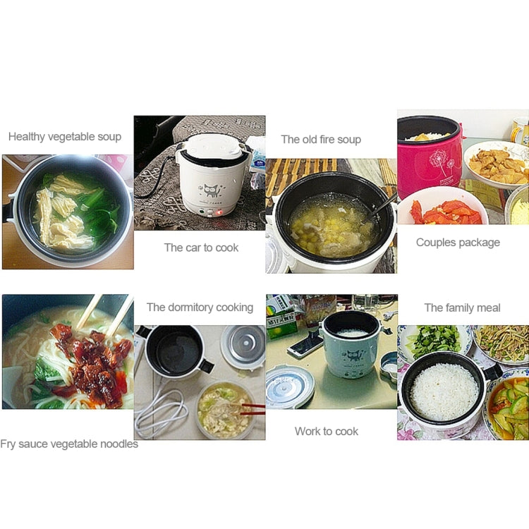 OB-MRC1 Car Mini Rice Cooker / Electric Cooker, DC 12V / 100W, Volume: 1L