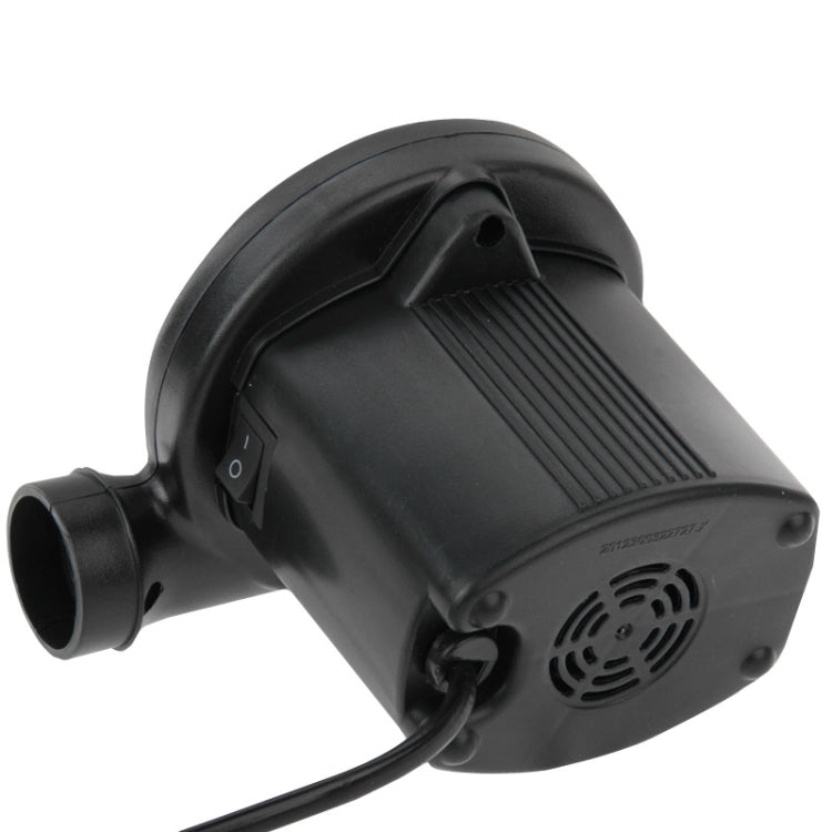 JY-019 50Hz 150W AC Electric Air Pump with 3 x Nozzles, AC 220V, (EU Plug)(Black)