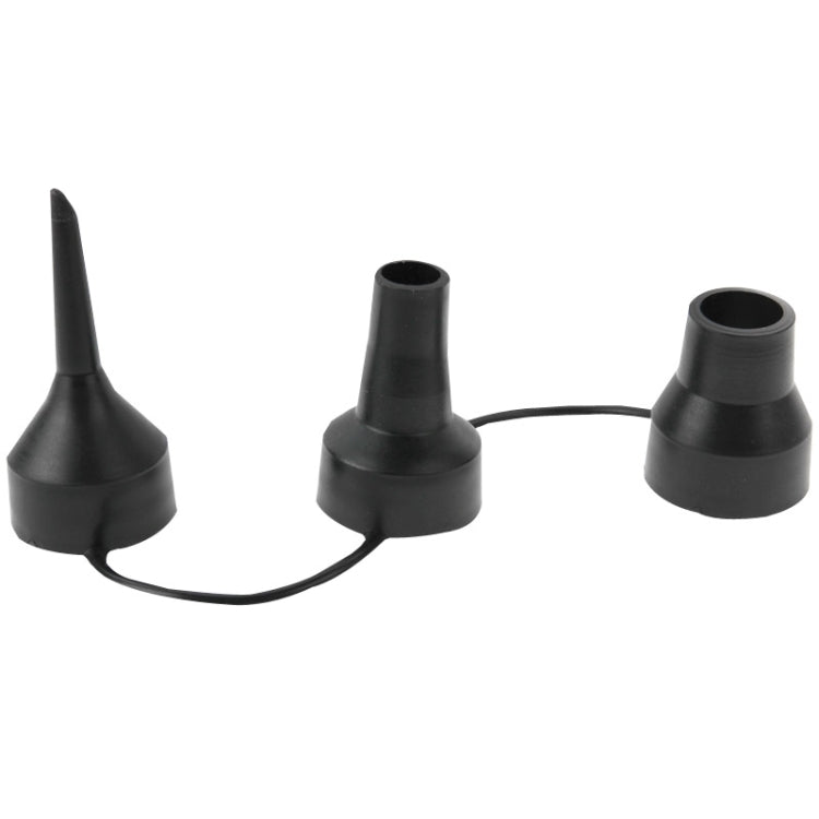 JY-019 50Hz 150W AC Electric Air Pump with 3 x Nozzles, AC 220V, (EU Plug)(Black)