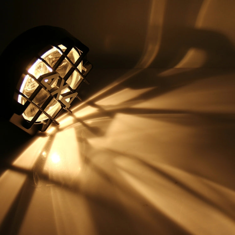 2 PCS RD-293 55W 6000K H3 HID Xenon 4 X 4 Off Road Fog Light(Warm White)