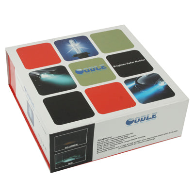 35W 2x H4 Slim HID Xenon Light, High Intensity Discharge Lamp, Color Temperature: 8000K