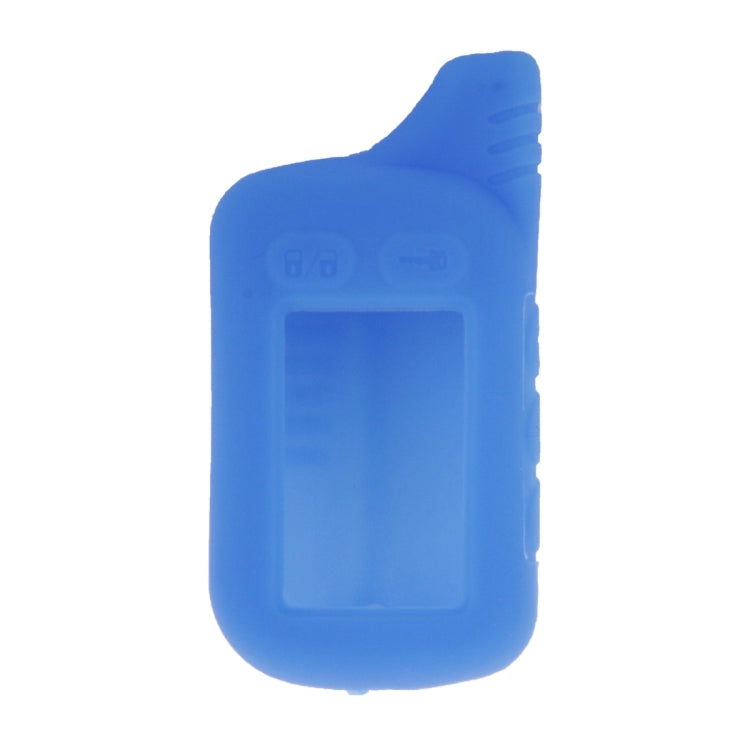 Silicone Case for Tomahawk TZ9030 Two Way Car Remote Controller(Blue)